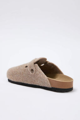 Trendyol Shoes Kahverengi Duz Kad?n Sabo Terlik TAKSS25TE00001 - Trendyolmilla фото 18