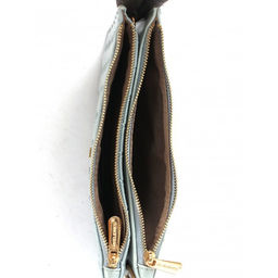 Сумка женская искусственная кожа DJ-СМ 7463-STARLIGHT BLUE, 3отд, плечевой ремень, голубой SALE 265269 - Adelia фото 3