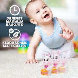 Игрушка заводная Зайчик, МИКС - Simaland фото 4