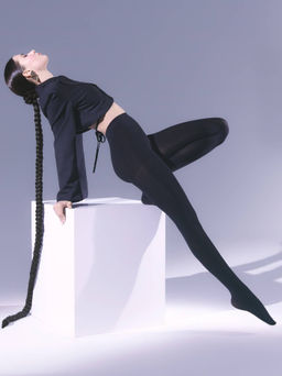 Колготки теплые CONTE VELOUR 100 nero