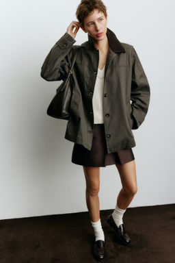 Chaqueta con cuello de pana - H&m фото 3