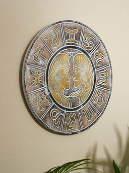 Панно резное «Близнецы», 30×30×2 см