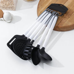 Набор кухонных принадлежностей Доляна «Софти», 6 предметов, пластик, МИКС