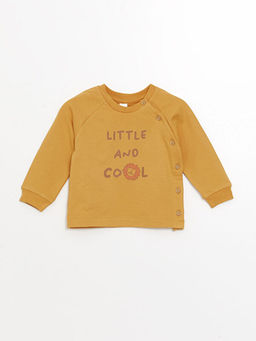 Bisiklet Yaka Bask?l? Erkek Bebek H?rka ve Pantolon 2li Tak?m - Waikiki фото 2