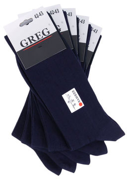 Носки мужские GREG G-12/08 т.синий