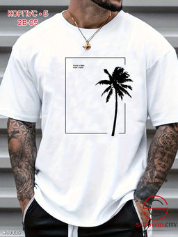 Мужская футболка из хлопка