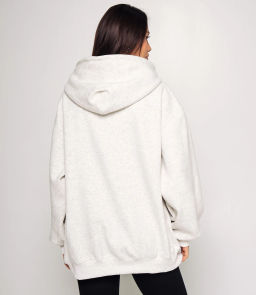 Толстовка #КТ001 (13), светло-серый меланж