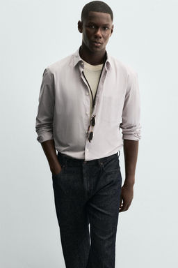 STRIPED JACQUARD SHIRT - Zara фото 7