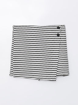 Bisiklet Yaka K?sa Kollu K?z ?ocuk Bluz ve ?ort Etek - Waikiki фото 3