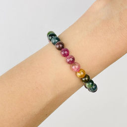 Браслет из Турмалина микс 17 см