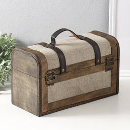 Шкатулка для украшений «Сундук. Женевра», дерево, 30×14×17.5 см