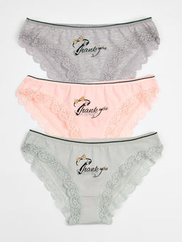 Трусы женские 3 шт Milimbi  фото 3