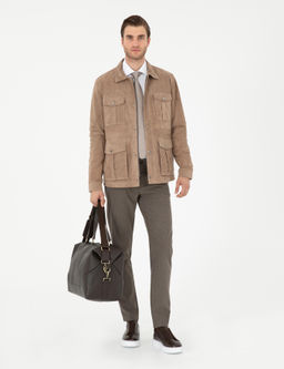 Vizon Slim Fit Kanvas Pantolon