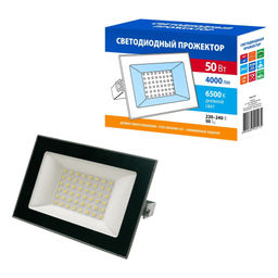 ULF-Q516 50W/6500K IP65 220-240В GREY Прожектор светодиодный. Дневной свет(6500К). Корпус серый. TM Volpe  фото 7