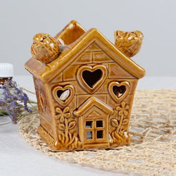 Аромалампа Домик 12 см / 1800 /уп 72/ (Белый) - Галеонтрейд фото 5