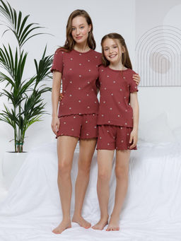 МП 1660-1/терракотовый 1426 Н074.1 пижама для дев