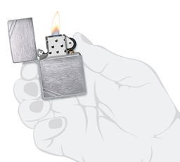 Зажигалка ZIPPO Винтаж серия 1937 года | Vintage Series 1937 с полосками 230