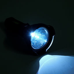 Фонарь ручной аккумуляторный, 1 Вт, 100 лм, 1200 мАч, OSL, LED, COB, 5 режимов, 4.3 х 9 х 18.7 см - Simaland фото 3