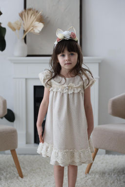 Платье для девочки Л 22-3 Веснушка горошек