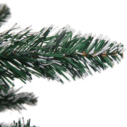 Елка "Рождественнское чудо" 150 см ПВХ (350 веток), белый иней арт. 184-818