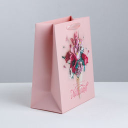 Пакет ламинированный вертикальный Волшебных моментов, MS 18 23 10 см - Дарите счастье фото 2