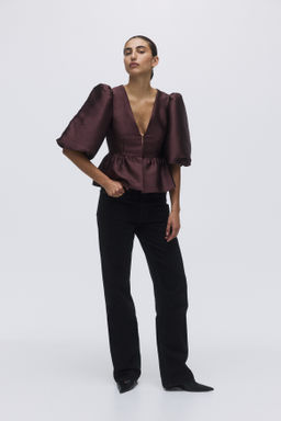Blusa con peplum - H&m фото 4