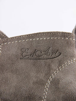 Ботинки 309.rosegr.Серый замок замша