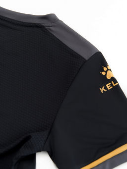 Детская футбольная форма KELME Childrens Short-sleeved Football Uniform Set Black