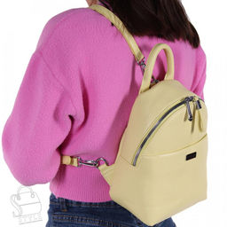 Рюкзак женский 69149 yellow Velina Fabbianno-Safenta/30 в Новосибирске