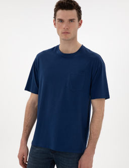 A__k Lacivert Comfort Fit Basic Ti__rt - Pierre cardin фото 3
