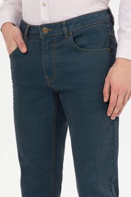 Мужские зеленые джинсовые брюки - U.s. polo assn фото 5