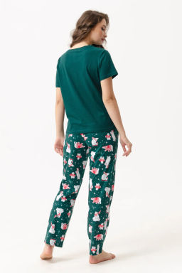 Пижама женская Привет, зима! - Оптима фото 3