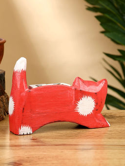 Календарь настольный Кошка, 13410 см, дерево, красный - Simaland фото 3