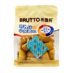 Мини-булочки со вкусом сливочного масла с морской солью Брутто / Brutto, Китай, 108 г