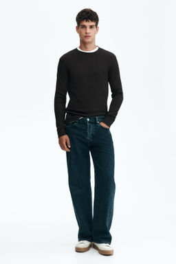 Camiseta en punto gofrado Slim Fit - H&m фото 11
