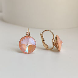 Серьги с кристаллами Swarovski