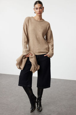 Vizon Yumusak Dokulu Pancolu Triko Kazak TWOAW25KZ00161 - Trendyolmilla фото 2