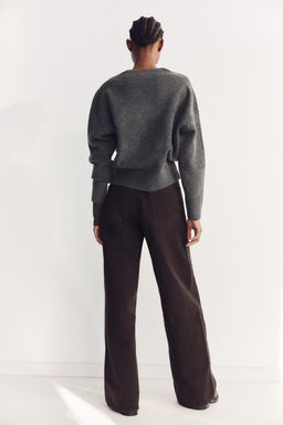 SOFT PLAIN KNIT SWEATER - Zara фото 48