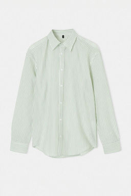 TRENDYOL MAN Mavi Oversize Cizgili Gofre Esnek Rahat Kumas Orme Gomlek TMNSS25GO00024 - Trendyolmilla фото 11