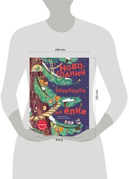 Новогодний переполох на ёлке (с окошками)