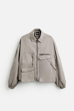 UTILITY JACKET WITH POCKETS - Zara фото 6