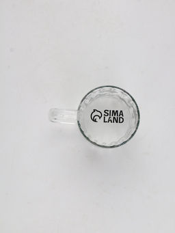 Кружка новогодняя стеклянная «Шишки», 350 мл