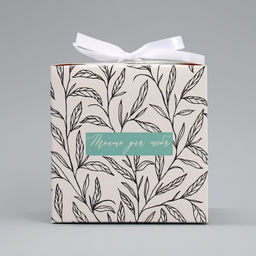 Цена за 2 шт. Коробка подарочная складная, упаковка, «Только для тебя », 12 х 12 х 12 см