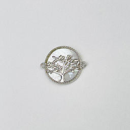 Коннектор перламутровый (1 шт)