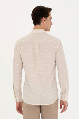 U. S. Polo Assn Мужская рубашка с длинным рукавом Stone - U.s. polo assn фото 12