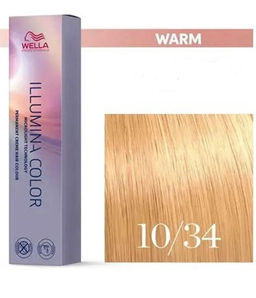 Illumina Color 10/34 Яркий блонд золотистый красный, Wella Professionals