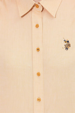 Рубашка женская шафрановая Uzunkol Basic - U.s. polo assn фото 12