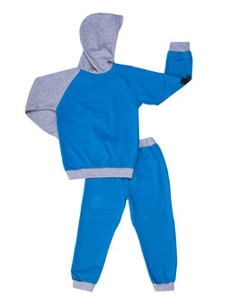 Костюм детский темная бирюзамеланж панда