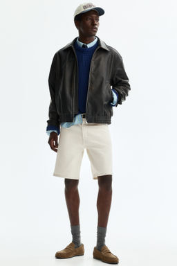 Bermudas en denim Relaxed Fit - H&m фото 8