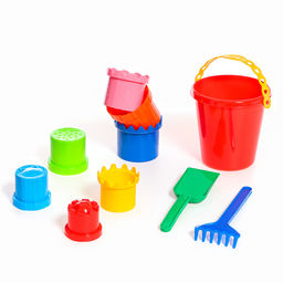 Набор игрушек для песочницы, цвета МИКС